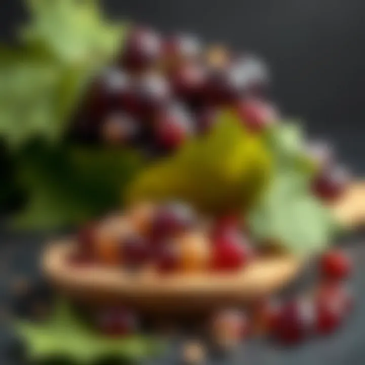 Health benefits of grape leaves