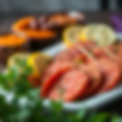 A beautifully arranged platter of Bez Sucuk, showcasing its rich colors and textures.