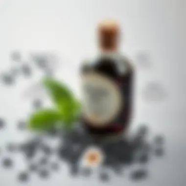 Comprehensive Health Insights Illustration of black seed oil benefits diagram