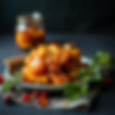 An artistic representation of cam resin in Turkish culinary culture