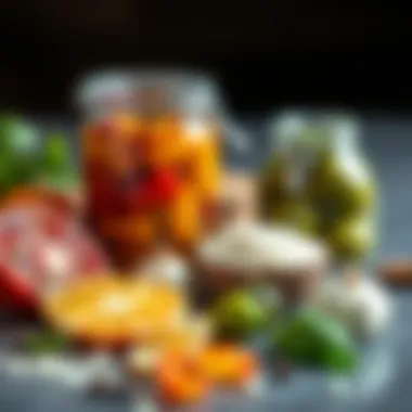 Carefully Chosen Ingredients Selection of high-quality ingredients for canning