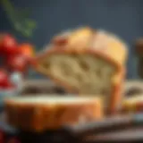 Artisan gluten-free bread ready to slice