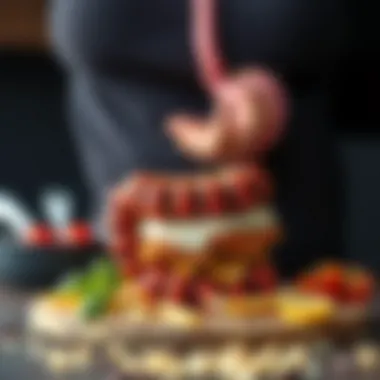 Digestive discomfort associated with gluten sensitivity