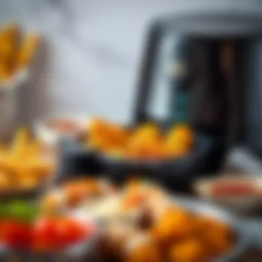 Intuitive Controls of Hutt Airfryer User-friendly controls of the Hutt Double Chamber Airfryer