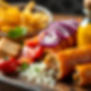 Ingredients selection for döner kebab