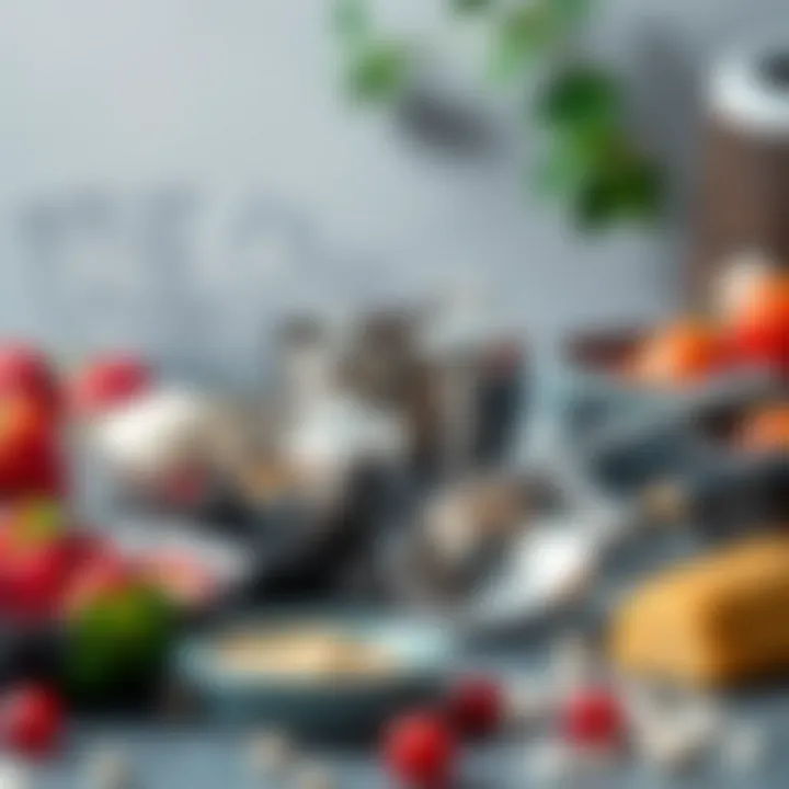 Common kitchen measuring tools