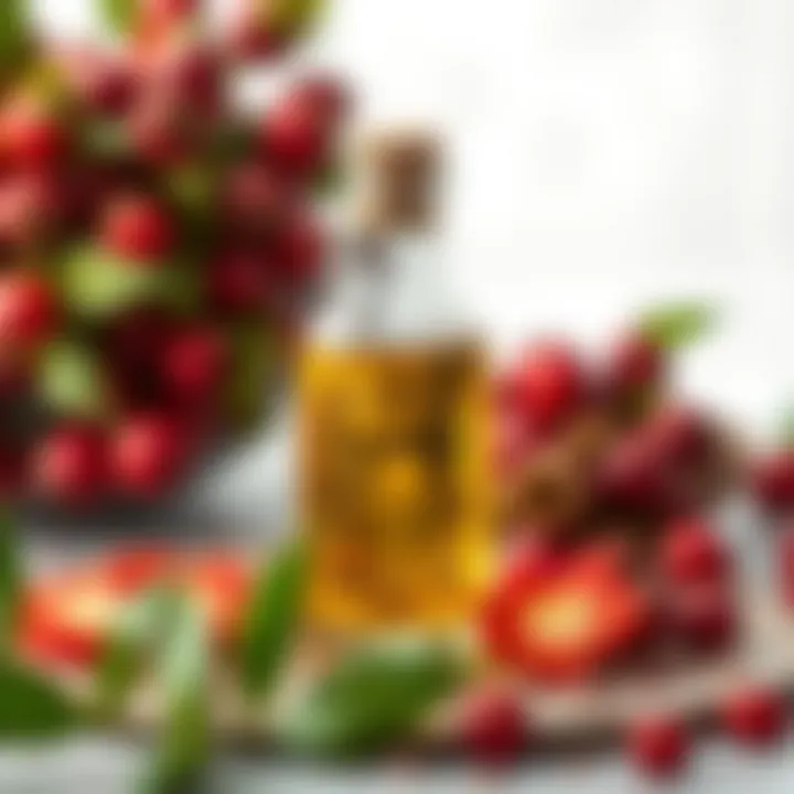Nutritional values of rosehip seed oil