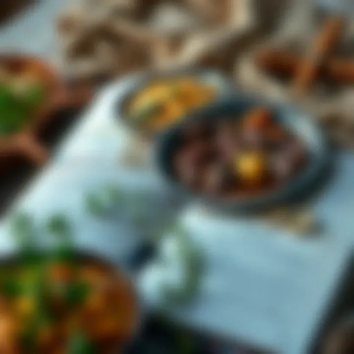 A traditional Turkish recipe book open to a page featuring lamb liver dishes