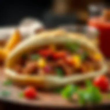 A modern twist on traditional Melike döner