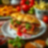 A beautifully plated Melike döner showcasing its rich flavors