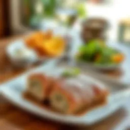 Delicious kokoreç served at Midyeci Ahmet's restaurant