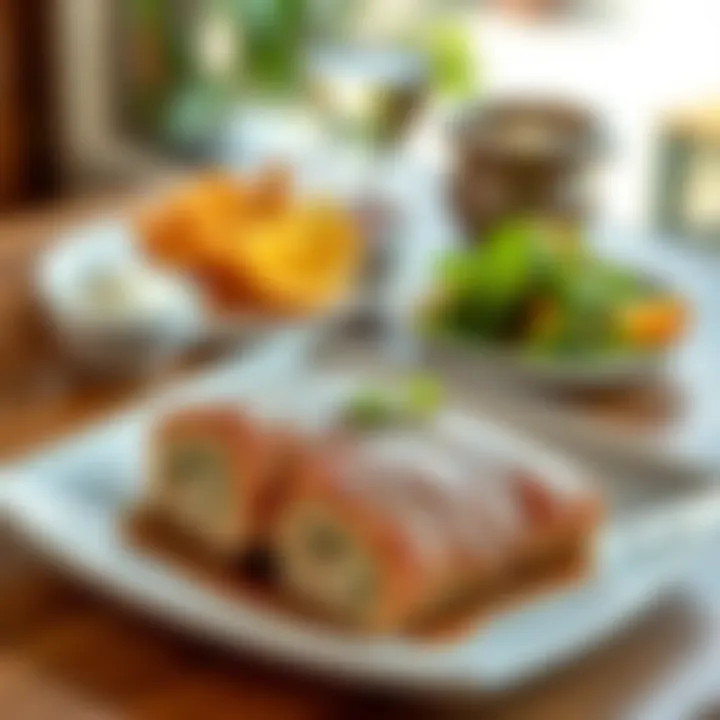 Delicious kokoreç served at Midyeci Ahmet's restaurant