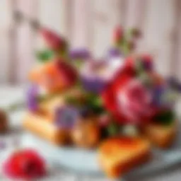 Beautiful floral arrangement for Mother's Day