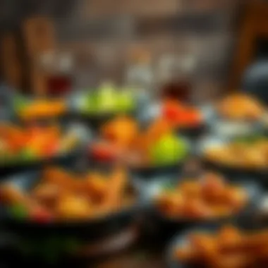 A selection of healthy dishes prepared with the Philips Air Fryer