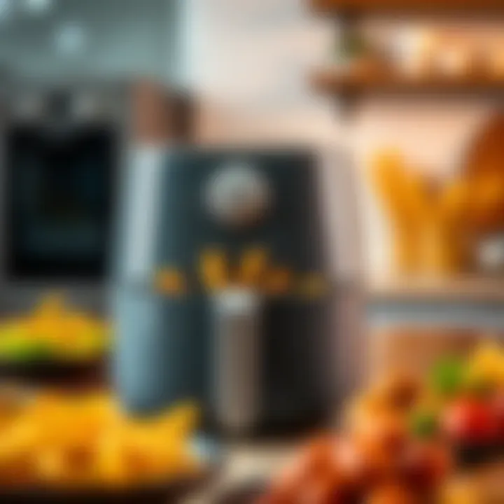 Philips fryer showcasing its advanced features