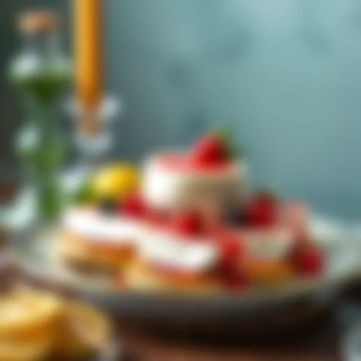 A close-up of Pınar Beyaz Peynir beautifully arranged on a serving platter