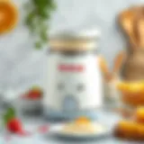 Tefal yogurt maker showcasing its sleek design