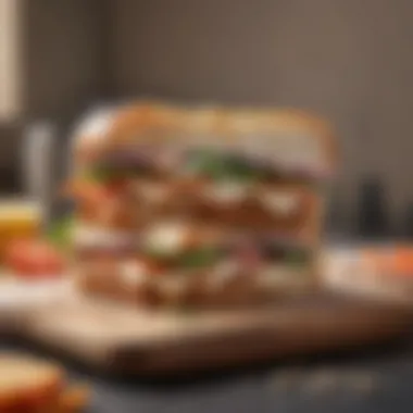 Sandwich maker being dried after cleaning